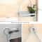 Premium SpaceSaver Hanging Bath Shelves Bathroom Shelf Organizer NailFree Shampoo Storage Rack 1