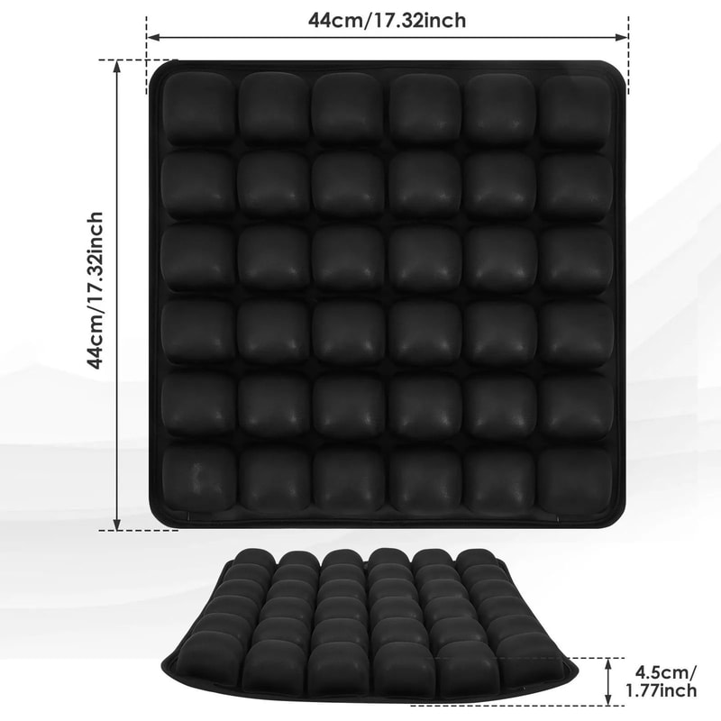 3D Air Cell Pressure Relief Seat Cushion For Car Office Home 7