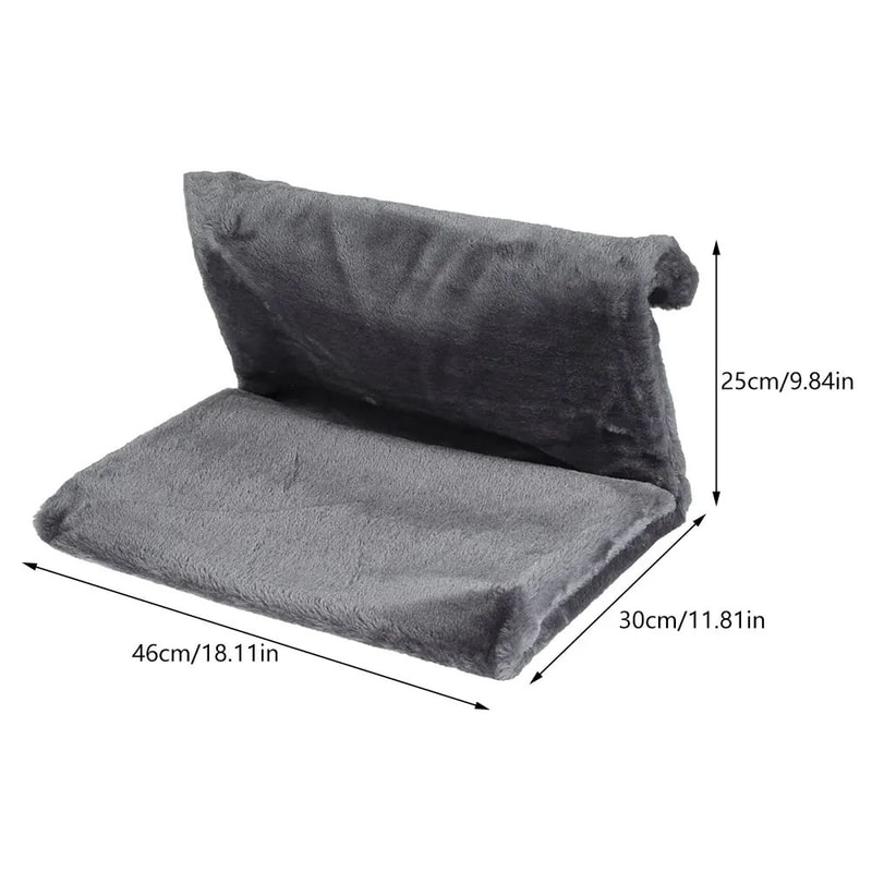 CozyHeat Cat Radiator Bed Hanging Cat Hammock With Warm Fleece Liner And Sturdy Metal Frame 5