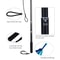 Extendable Flirt Pole Dog Toy Teaser Wand With Durable Rope Lure 3
