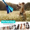 Extendable Flirt Pole Dog Toy Teaser Wand With Durable Rope Lure 4