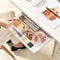 Ultimate Under Desk Drawer Organizer Large Capacity Hidden Storage Box SelfAdhesive Pencil Tray F 2