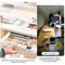 Ultimate Under Desk Drawer Organizer Large Capacity Hidden Storage Box SelfAdhesive Pencil Tray F 4