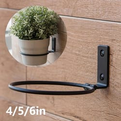 wall mounted plant holder ring metal planter hanger bracket for pots