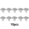 10Pack Square Cabinet Knobs Zinc Alloy Drawer Knobs Modern SingleHole Cabinet Hardware 7