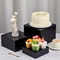 Acrylic Buffet Risers Set 3 Or 6 Pcs Stackable Dessert Table Display Stand Clear Acrylic Display Ri 2