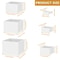 Acrylic Buffet Risers Set 3 Or 6 Pcs Stackable Dessert Table Display Stand Clear Acrylic Display Ri 7