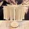 Rotating Wooden Pasta Drying Rack Stand Collapsible Spaghetti Noodle Hanger 1