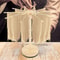Rotating Wooden Pasta Drying Rack Stand Collapsible Spaghetti Noodle Hanger 1