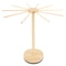 Rotating Wooden Pasta Drying Rack Stand Collapsible Spaghetti Noodle Hanger 6