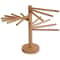 Rotating Wooden Pasta Drying Rack Stand Collapsible Spaghetti Noodle Hanger 8