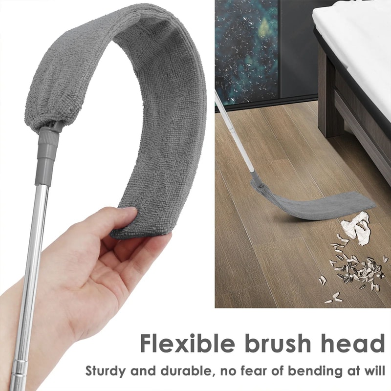 Extendable Microfiber Duster Kit Telescopic Duster With Extension Pole Up To 100 For High Ceilings 2
