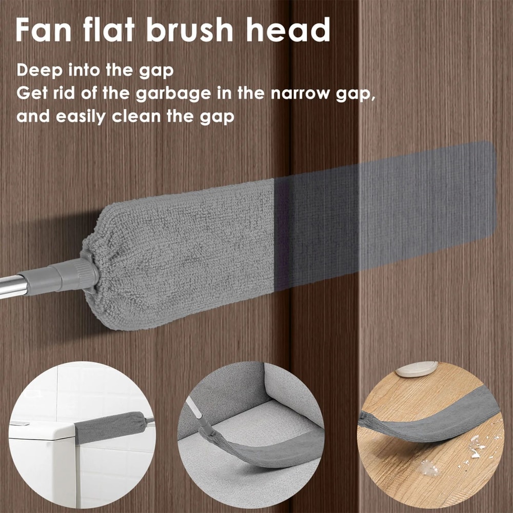 Extendable Microfiber Duster Kit Telescopic Duster With Extension Pole Up To 100 For High Ceilings 3