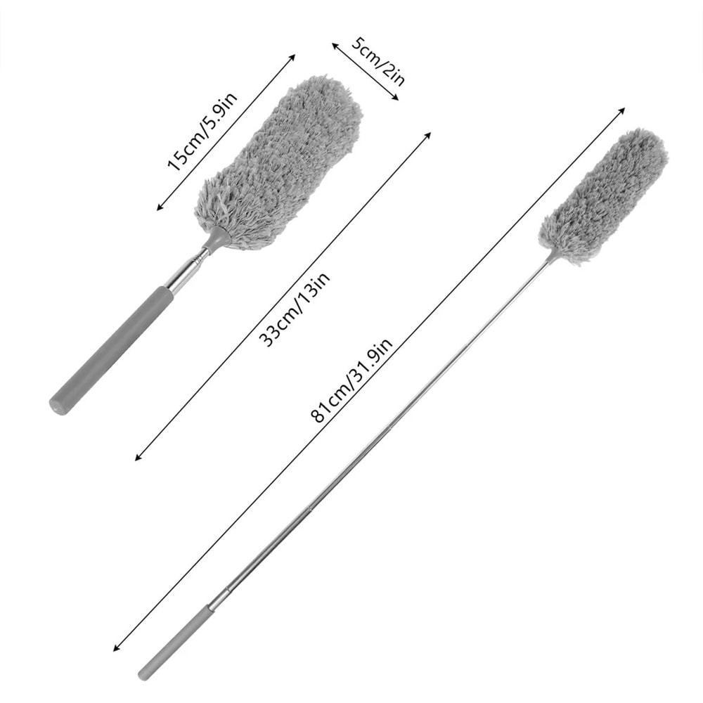 Extendable Microfiber Duster Kit Telescopic Duster With Extension Pole Up To 100 For High Ceilings 6