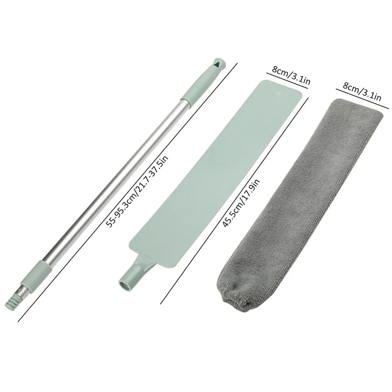 Extendable Microfiber Duster Kit Telescopic Duster With Extension Pole Up To 100 For High Ceilings 11