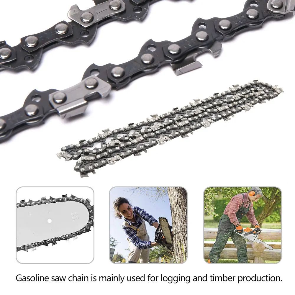 20 Inch Chainsaw Chain Alloy Steel Sharp Cut 76 Drive Link Chainsaw Chain For 20 Bars 0