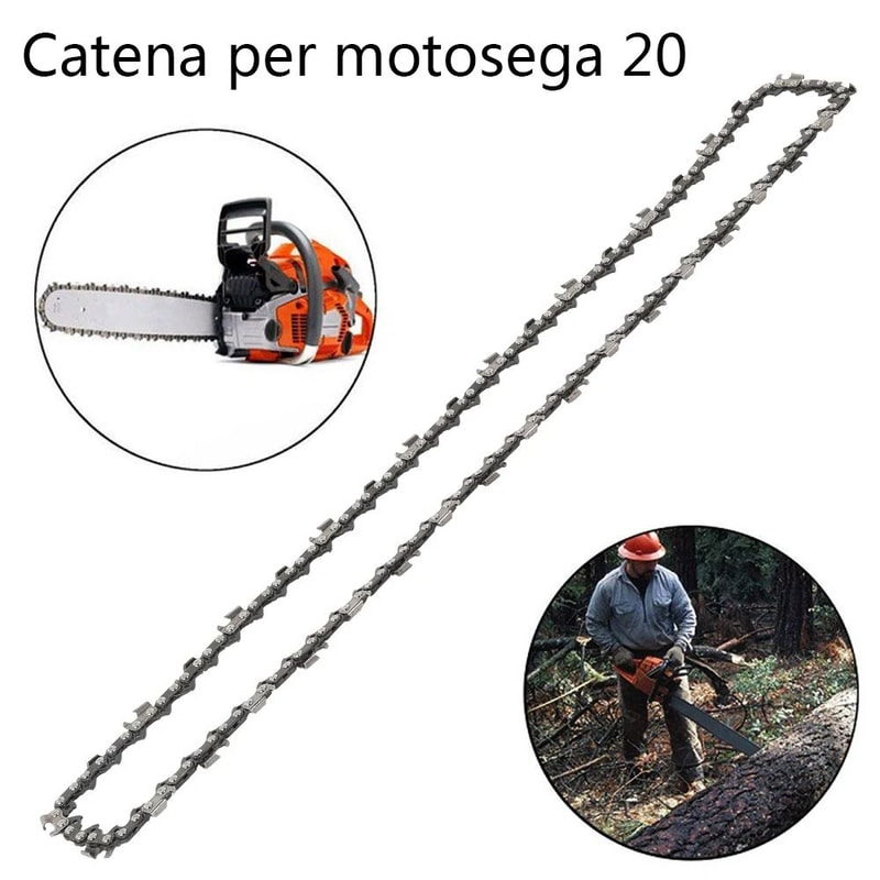 20 Inch Chainsaw Chain Alloy Steel Sharp Cut 76 Drive Link Chainsaw Chain For 20 Bars 2