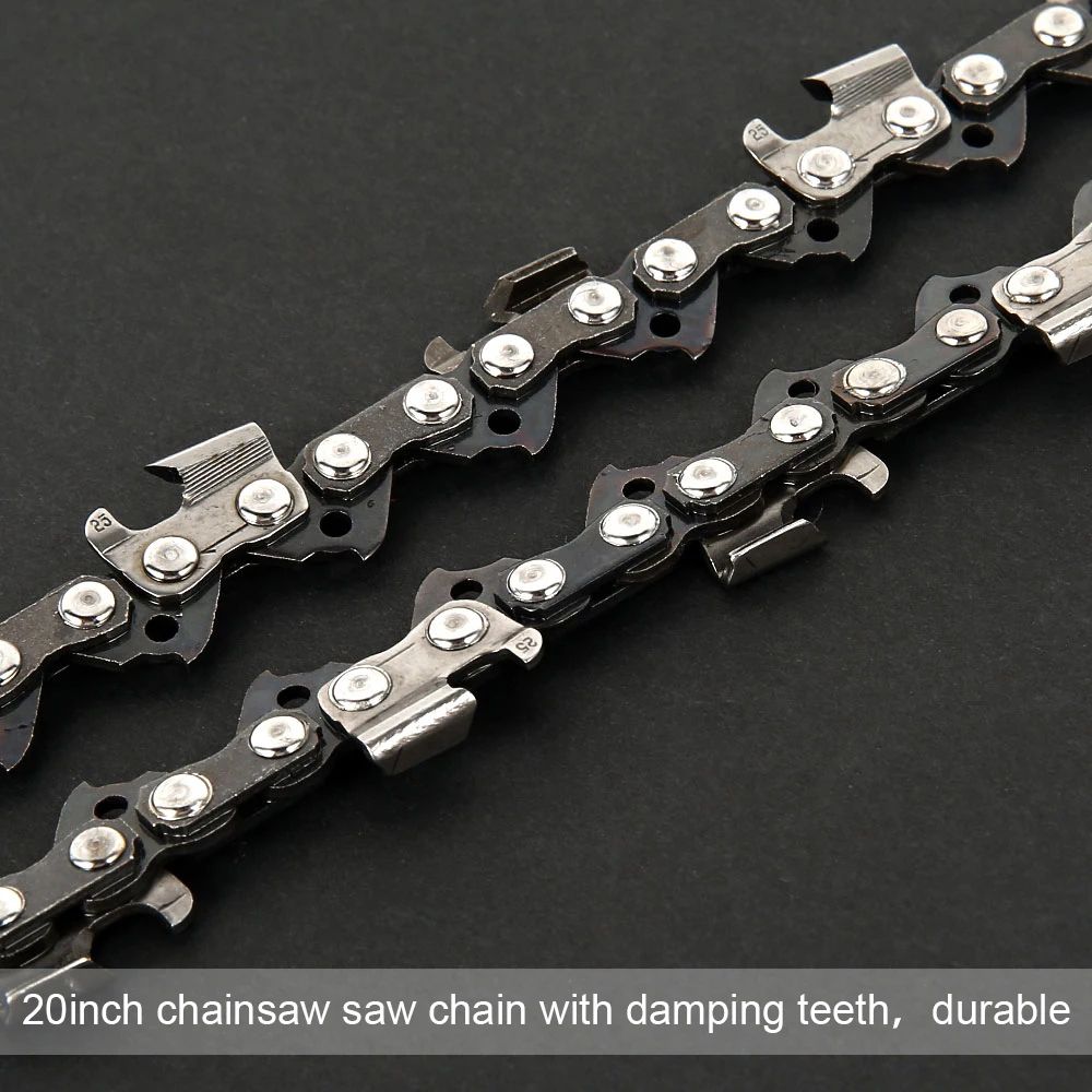 20 Inch Chainsaw Chain Alloy Steel Sharp Cut 76 Drive Link Chainsaw Chain For 20 Bars 4