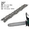 20 Inch Chainsaw Chain Alloy Steel Sharp Cut 76 Drive Link Chainsaw Chain For 20 Bars 5