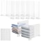 Premium Clear Closet Shelf Dividers SelfAdhesive Acrylic Storage Organizer For Wardrobe Shelves 0