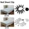 Adjustable Bed Sheet Holders Set With Fitted Sheet Straps And Sheet Corner Clips 2