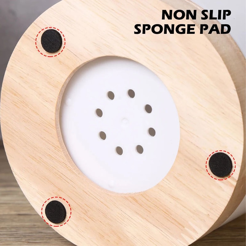 Detachable Utensil Holder With Cutlery Drainer 3Compartment Silverware Organizer For Sink Or Counte 3