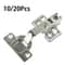 Premium SoftClose Cabinet Hinges Set Quiet Hydraulic Door Dampers 20Pack 0
