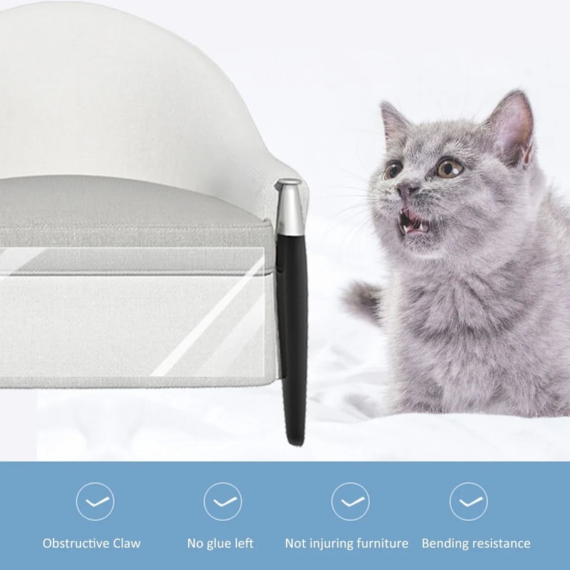 Transparent Cat Scratch Furniture Protector Tape 300cm Pet Sofa AntiScratch Film 4