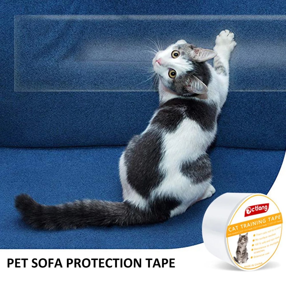 Transparent Cat Scratch Furniture Protector Tape 300cm Pet Sofa AntiScratch Film 5