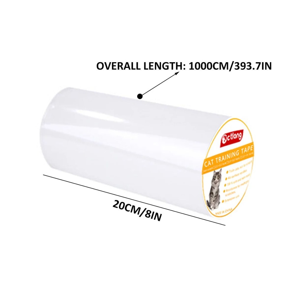 Transparent Cat Scratch Furniture Protector Tape 300cm Pet Sofa AntiScratch Film 8