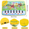 Musical Piano Mat For Toddlers 236 X 154 In Floor Keyboard Dance Mat With 8 Animal Sounds 5