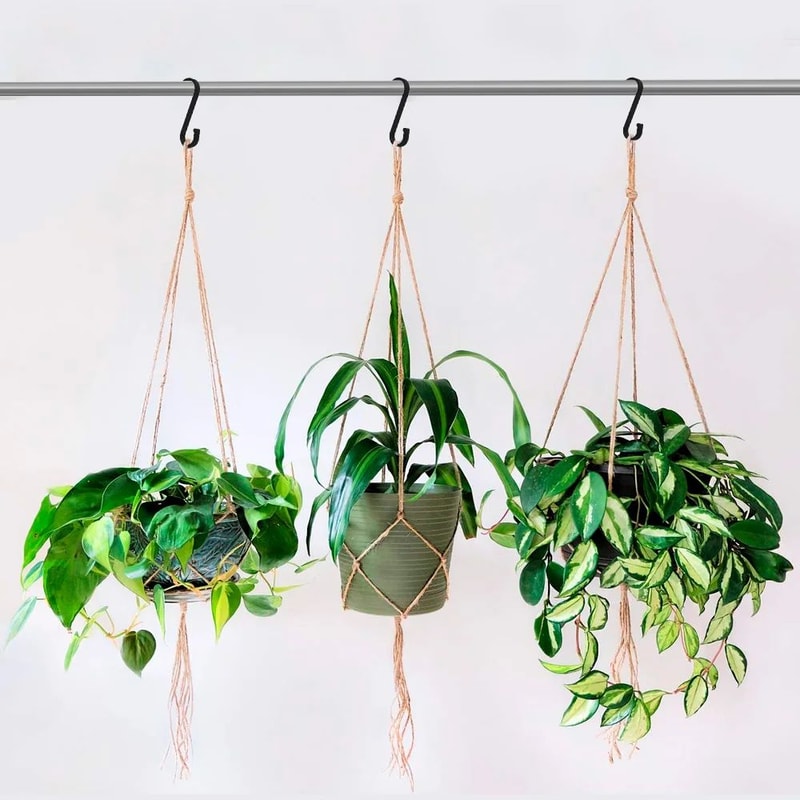 Premium 12Pack Heavy Duty S Hooks AllPurpose Metal S Hook Hangers For Kitchen Closet Outdoors 2