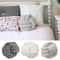 UltraSoft Knotted Ball Pillow HandWoven Round Lamb Plush Throw Cushion For Sofa Bed Kids Room 1
