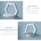 PunchFree Hexagon Wall Shelves Set 3 Or 6 Wall Mounted Plant Decor Display 3