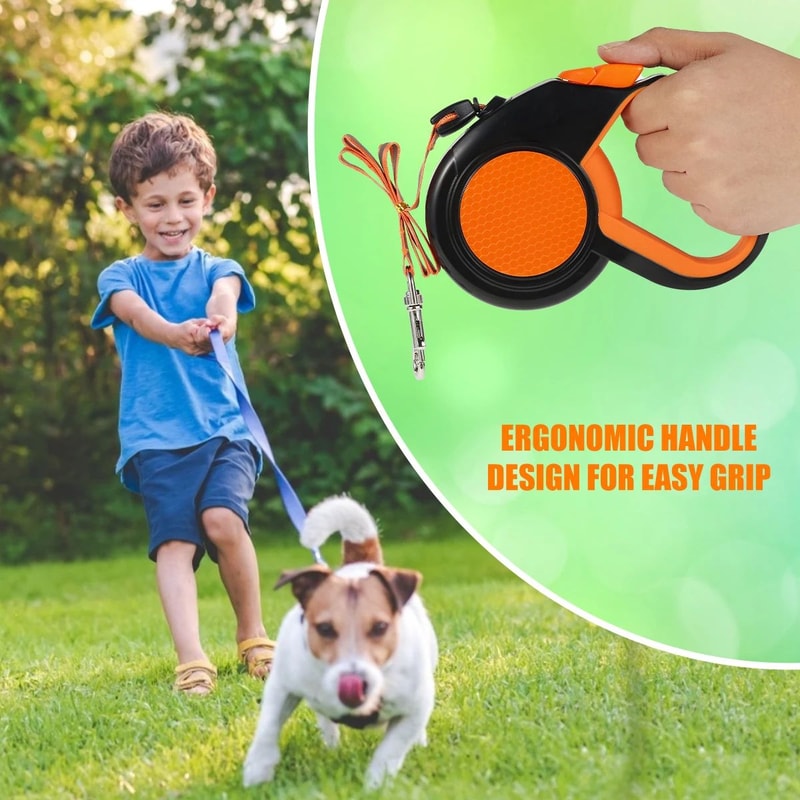 FreedomGlide Retractable Dog Leash Up To 8m Up To 50kg For Small Large Dogs 3
