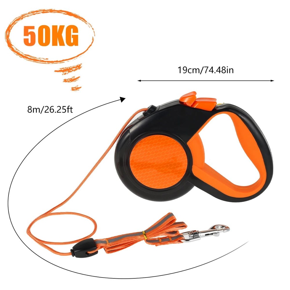 FreedomGlide Retractable Dog Leash Up To 8m Up To 50kg For Small Large Dogs 5