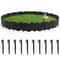 3m Decorative Garden Edging Fence Set PP Plastic Lawn Flower Bed Border Stakes 0