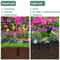 3m Decorative Garden Edging Fence Set PP Plastic Lawn Flower Bed Border Stakes 1