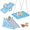 Natural Wood Chew Toy Set For Small Pets Ultimate Hamster Chew Toy Set For Dental Health Play 9