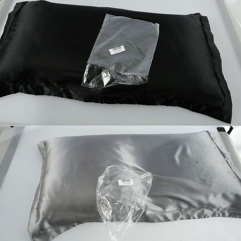 Luxury 100 Pure Mulberry Silk Pillowcases 2Pack Standard Size 19 X 29 Inches 5