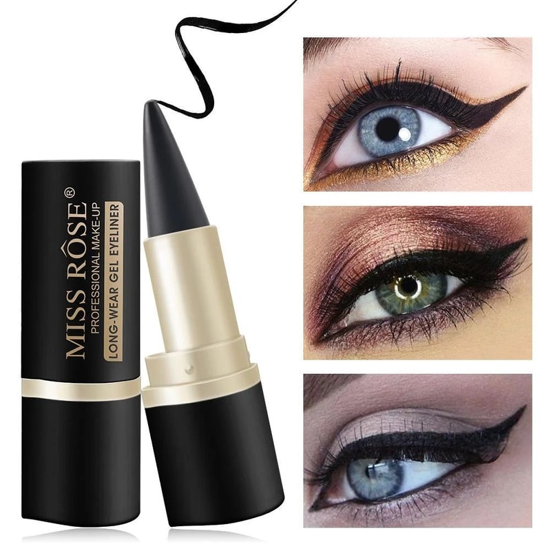 SmoothGlide Waterproof Eyeliner Pencil Creamy SweatProof Line Maker 1