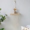 Boho Macrame Wall Hanging Shelf Floating Wooden Decor Shelf For Bedroom Living Room 7