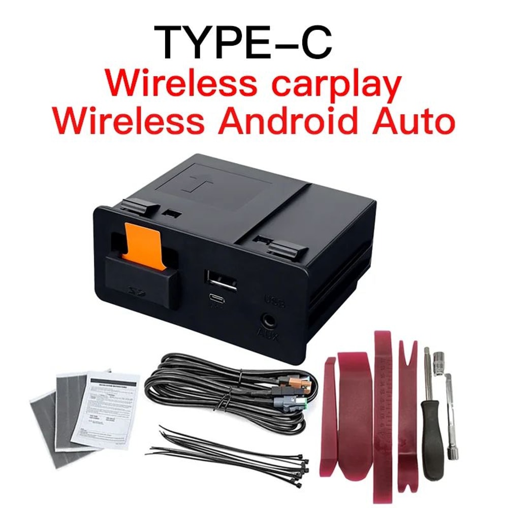 Mazda Wireless CarPlay Android Auto Adapter USB TypeC Retrofit Hub 8