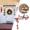 Christmas Door Corner Decor Wooden Santa Friends Door Frame Decoration 6