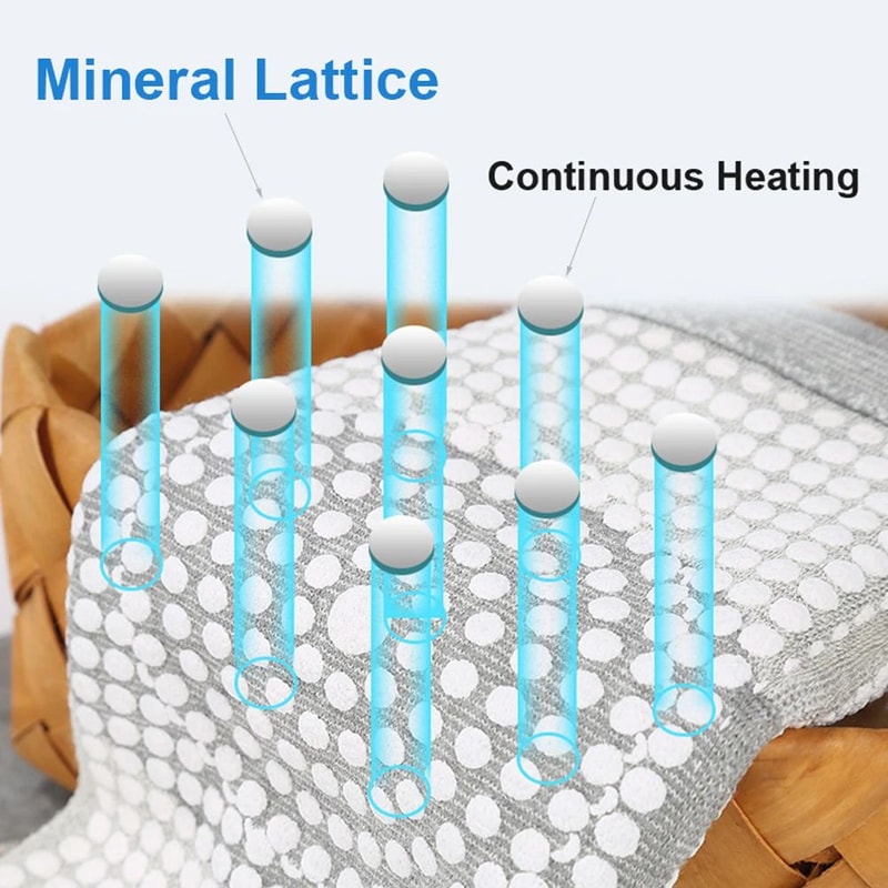 TheraWarm SelfHeating Knee Support Brace Pain Relief Injury Recovery 4