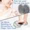 Premium WallMounted Shower Foot Scrubber Mat Exfoliating Back Washer For Deep Clean 2