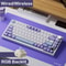 AJAZZ AK820 70 HotSwappable Mechanical Keyboard With RGB TriMode Wireless 2