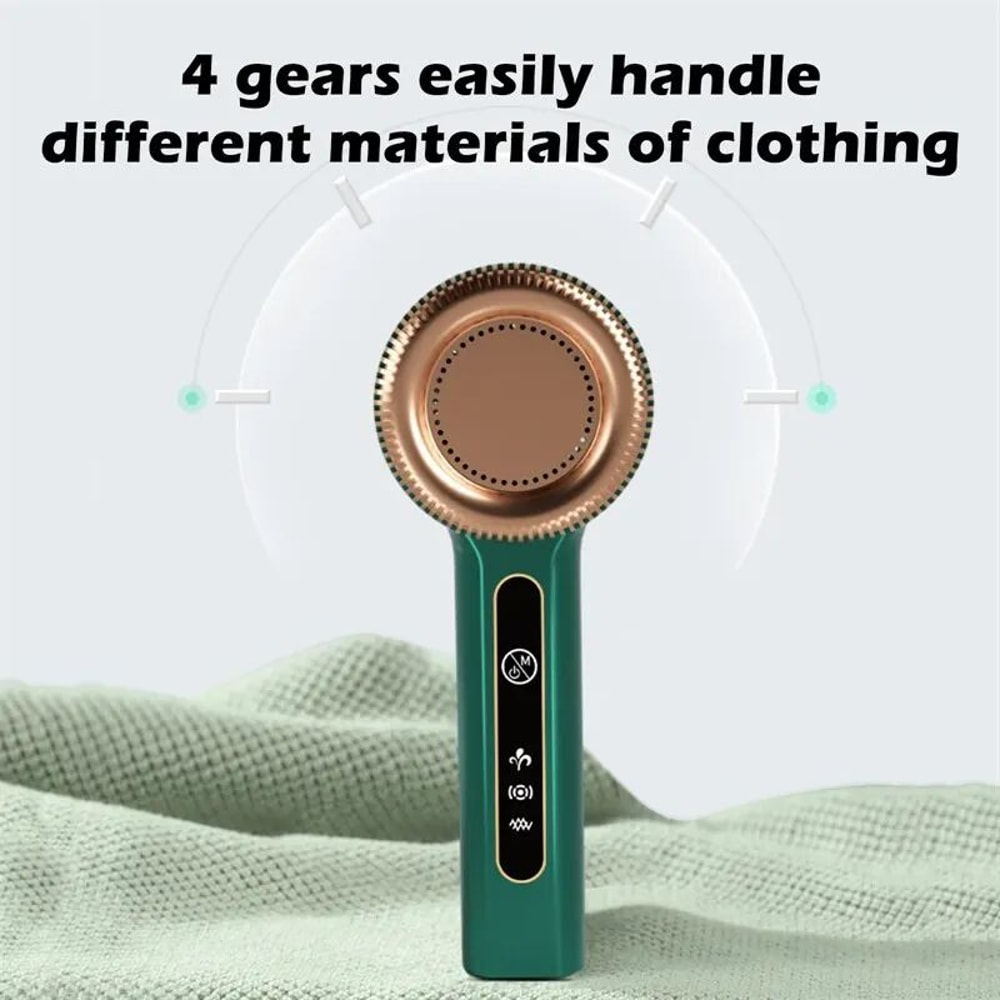 Premium USB Rechargeable Fabric Clothing Lint Remover Portable Electric Sweater Shaver 5
