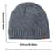 Premium Unisex Fur Lined Beanie Hat Cozy Outdoor Winter Knit Cap For Men Women 1