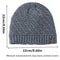 Premium Unisex Fur Lined Beanie Hat Cozy Outdoor Winter Knit Cap For Men Women 1